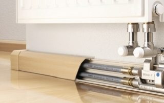 How to effectively hide heating pipes in an apartment or private house