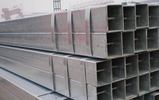 Metal square pipes