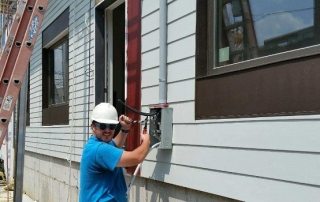 Tuyau en PVC pour le câblage électrique