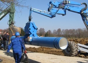 Tuyau en plastique pour l'eau