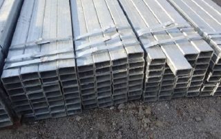 Profil paip segi empat tepat dari aluminium