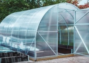 Greenhouse from a profile pipe