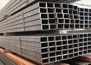 Range of rectangular profile pipe