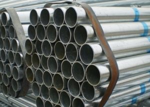 Electro-welded galvanized pipe