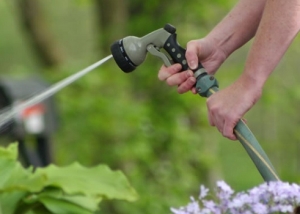 Watering pipes in the country