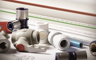 PVC pipes and fittings for water supply