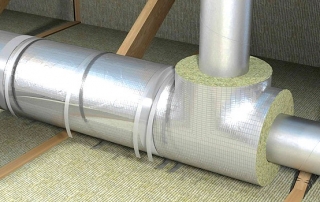 Duct insulation