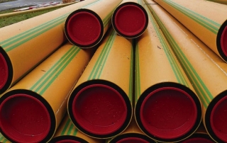 Plastic pipes