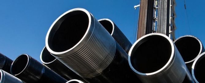 Sizes of metal pipes