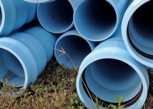 Sizes of plastic pipes